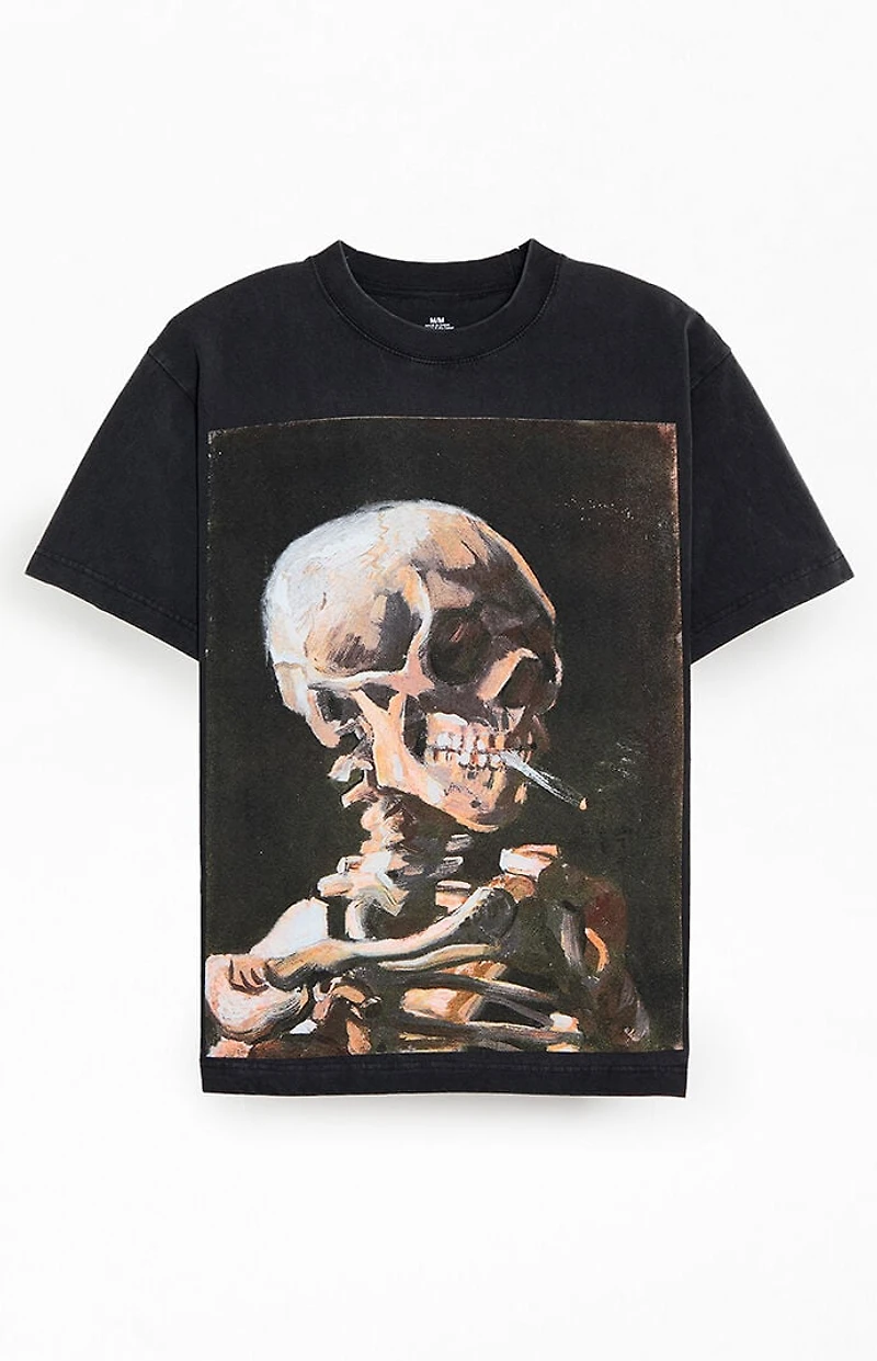 Van Gogh Skeleton T-Shirt