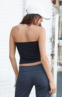 John Galt Black Jenny Tube Top