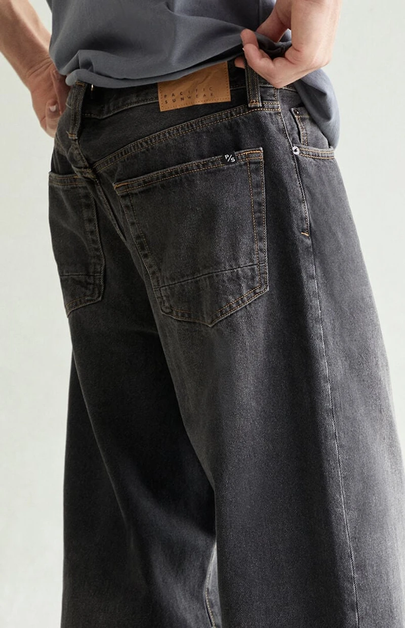 Pacsun Blake Extreme Baggy Jeans Black