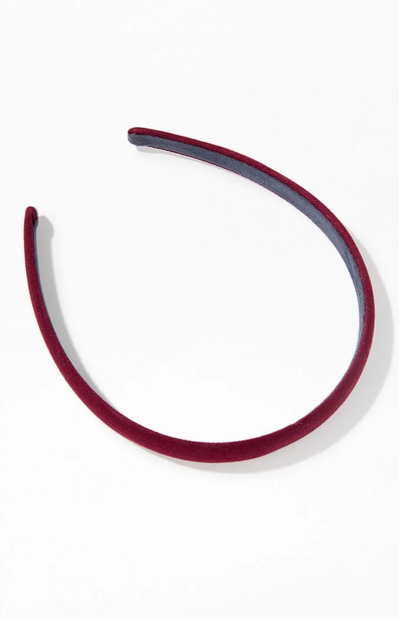 John Galt Burgundy Headband