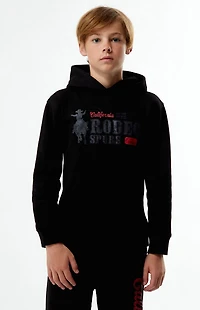 Pacsun Kids Black California Rodeo Spurs Hoodie
