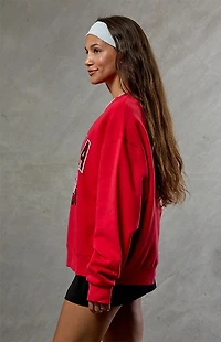 WILD COLLECTIVE Georgia Bulldogs Crew Neck Sweatshirt