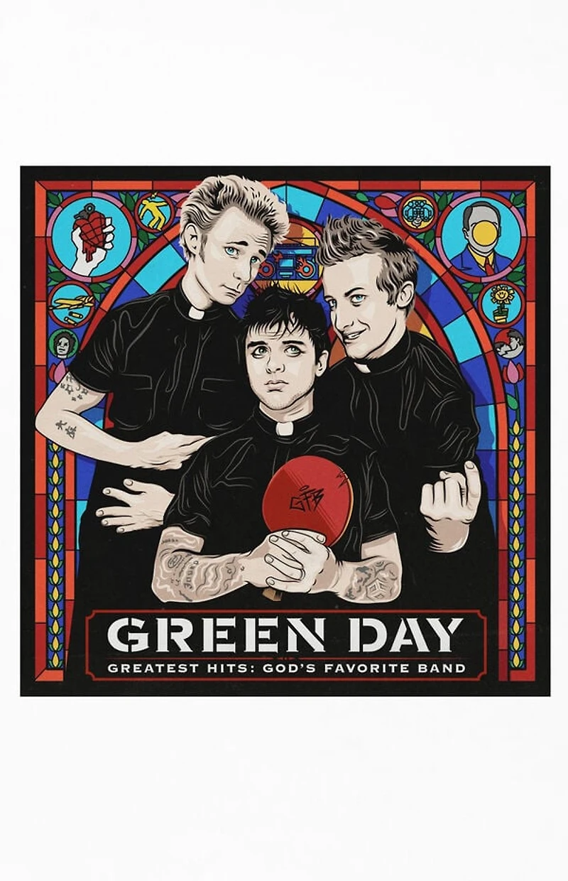 Green Day Greatest Hits: God's Favorite Band Vinyl Record