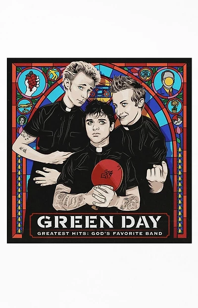 Green Day Greatest Hits: God's Favorite Band Vinyl Record