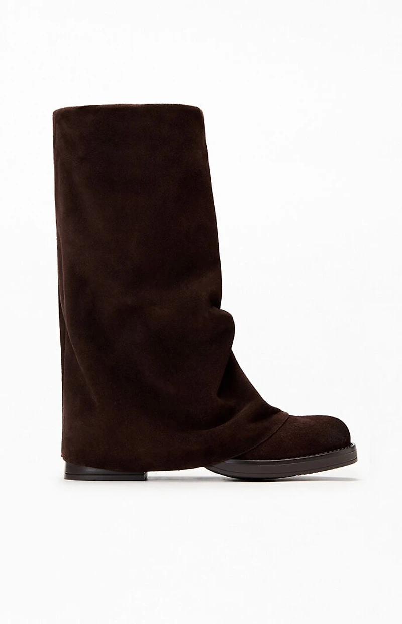 Steve Madden Women's Suede Benton Cuffed Boots