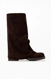 Steve Madden Women's Suede Benton Cuffed Boots