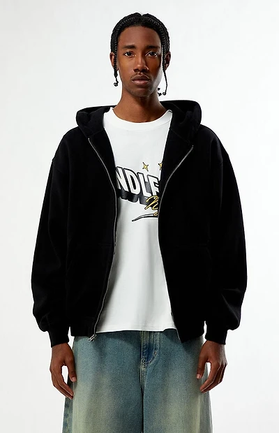 Pacsun Solid Full Zip Hoodie
