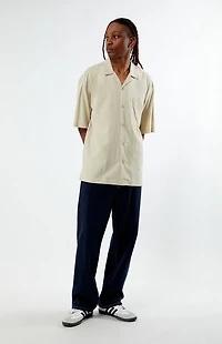 Pacsun Suede Tencel Camp Shirt