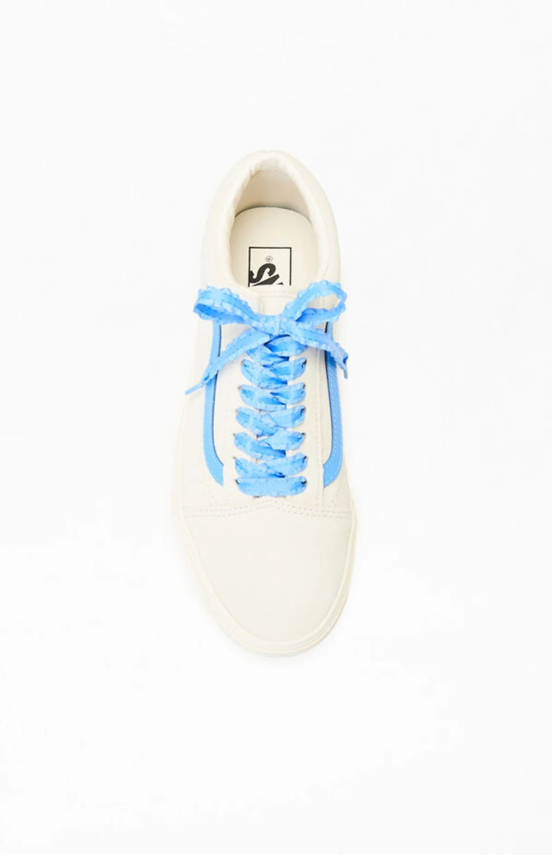 Vans Kids Blue & White Old Skool Shoes
