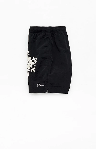 Pacsun Dilated Applique 4.5" Swim Trunks