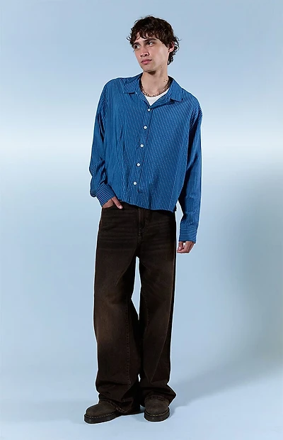 Pacsun Blake Extreme Baggy Jeans Overdyed Brown