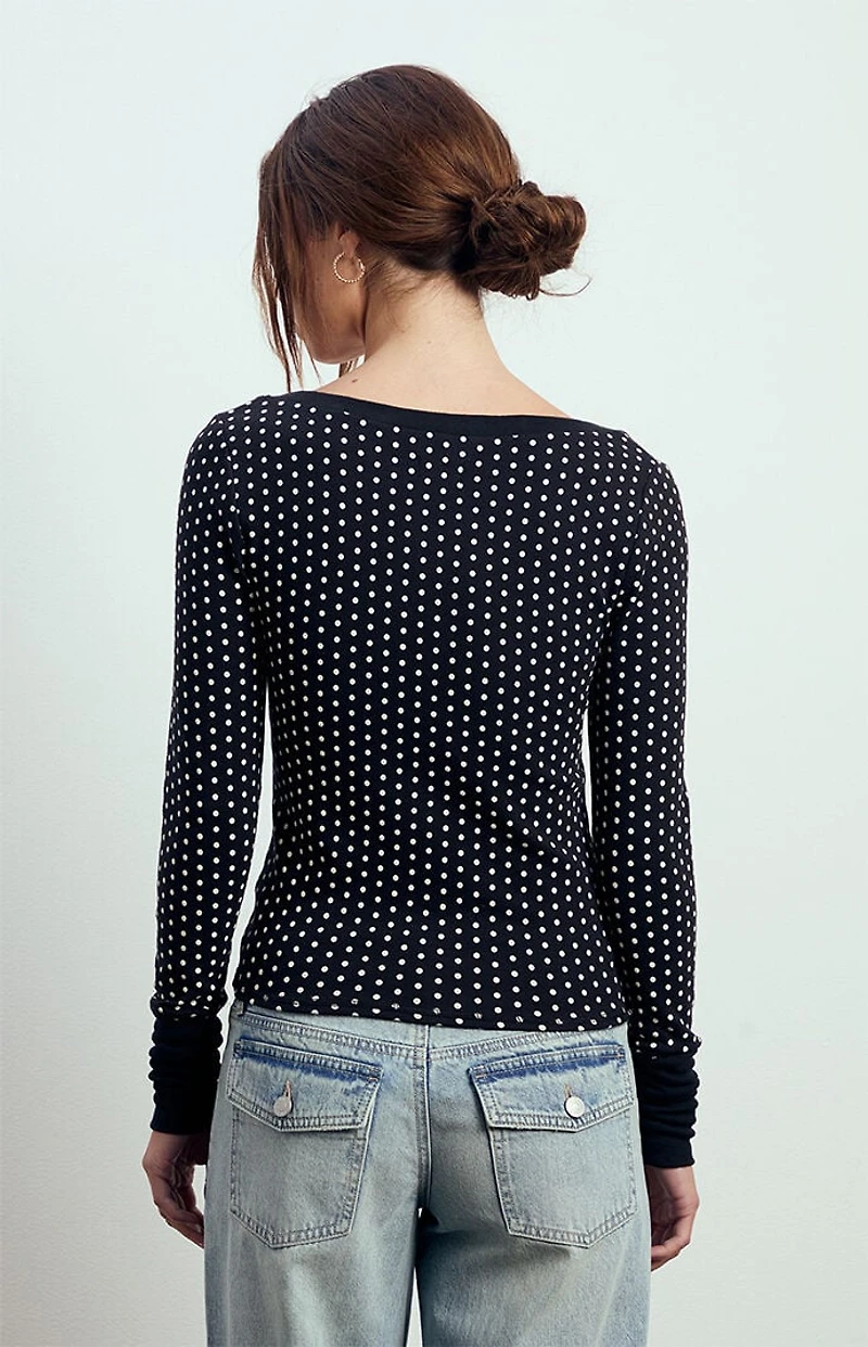 Beverly and Beck Lily Long Sleeve Top