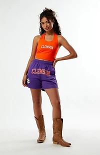 HYPE & VICE Clemson Tigers Hoop Jersey Basketball Shorts