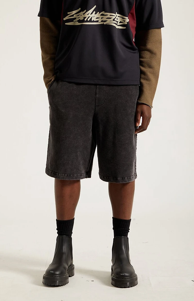 Pacsun Morgan Fleece Baggy Shorts