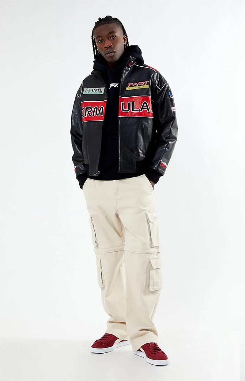 Formula 1 x PacSun Leather Pole Position Jacket