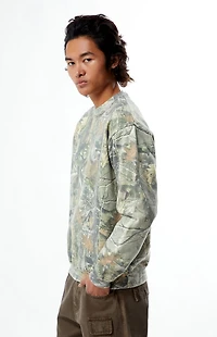 Pacsun Camo Crew Neck Sweatshirt