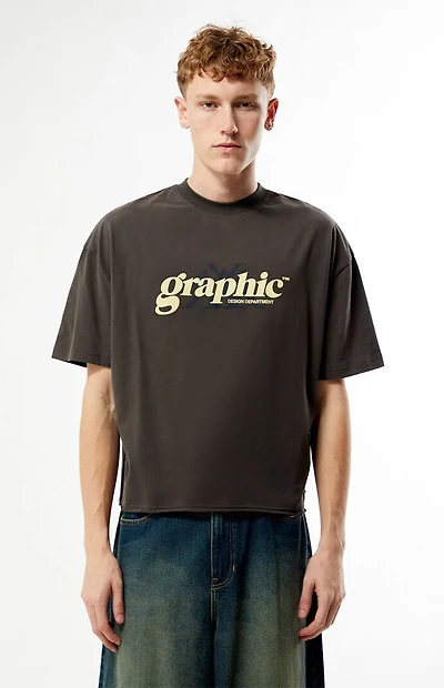 Pacsun Graphic Cropped Boxy T-Shirt