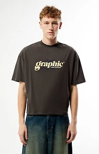 Pacsun Graphic Cropped Boxy T-Shirt
