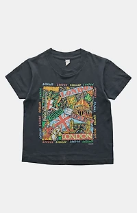 PS VINTAGE '90s London England Baby Graphic T-Shirt