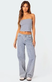 Edikted Lilah Striped Tube Top