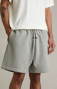 Fear of God ESSENTIALS Concrete Heather Signature Classic Sweat Shorts