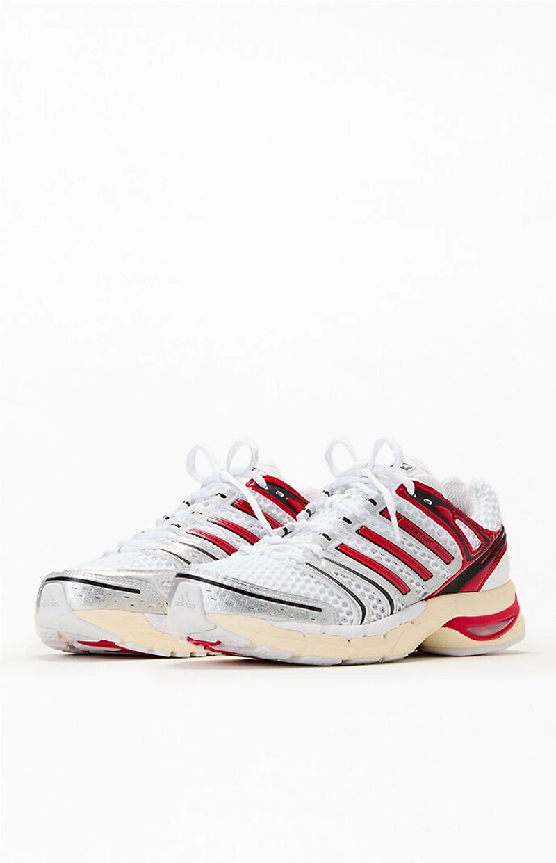 adidas White Adistar Control 5 Shoes