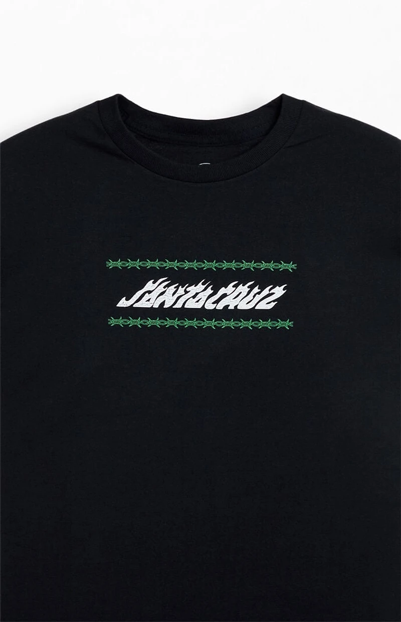 Santa Cruz Wired Flame Dot Crackle T-Shirt