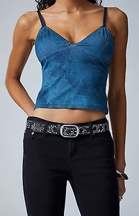 Pacsun Sadie Faux Leather Studded Belt