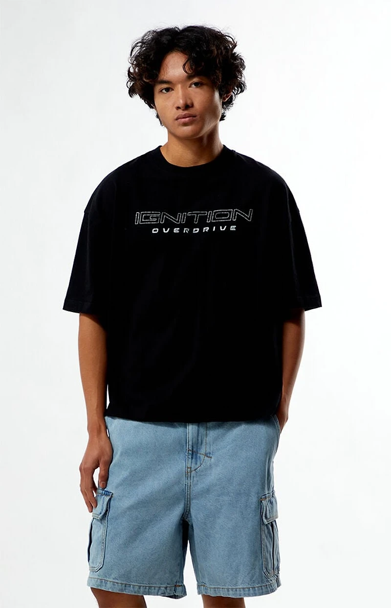 Pacsun Ignition Overdrive Cropped T-Shirt