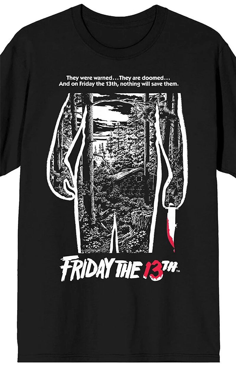Friday The 13th Movie Poster T-Shirt