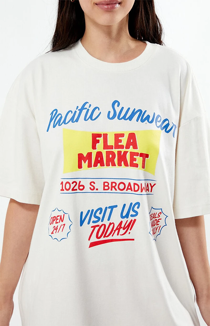 Pacsun Pacific Sunwear Flea Market Oversized T-Shirt