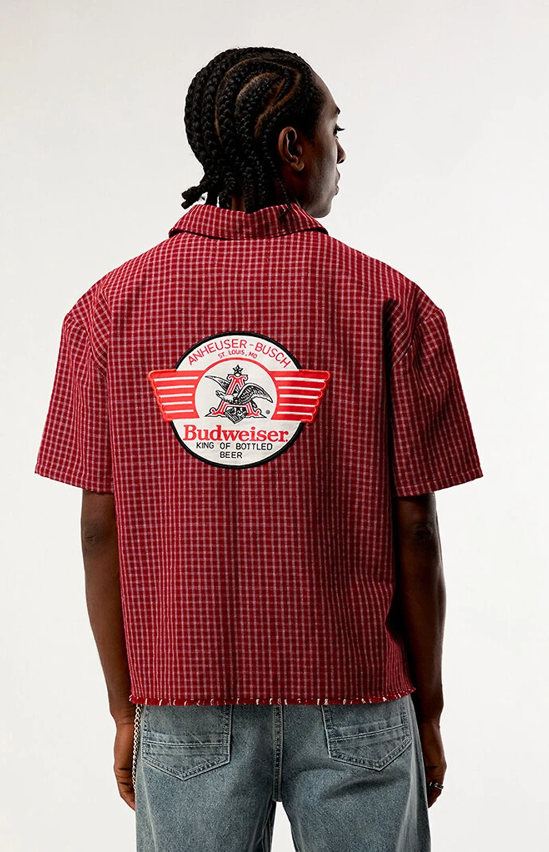 Budweiser by Pacsun Stamp Logo Woven Shirt