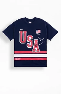 Olympics Navy Milano Cortina Team USA Dream Jersey T-Shirt