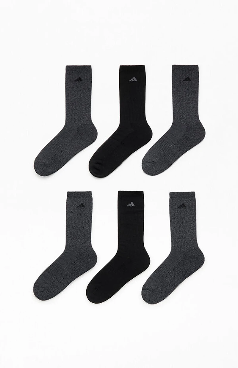 adidas 6-Pack Trefoil Crew Socks