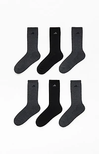adidas 6-Pack Trefoil Crew Socks