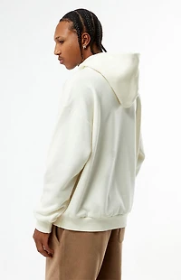 Pacsun Cream Solid Hoodie