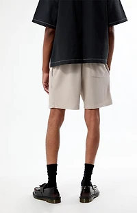 Pacsun Heather Gray Waffle Knit Shorts