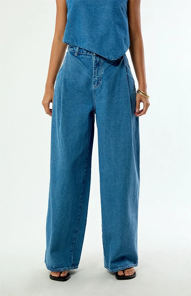 Sixxta Classic High Waisted Balloon Jeans