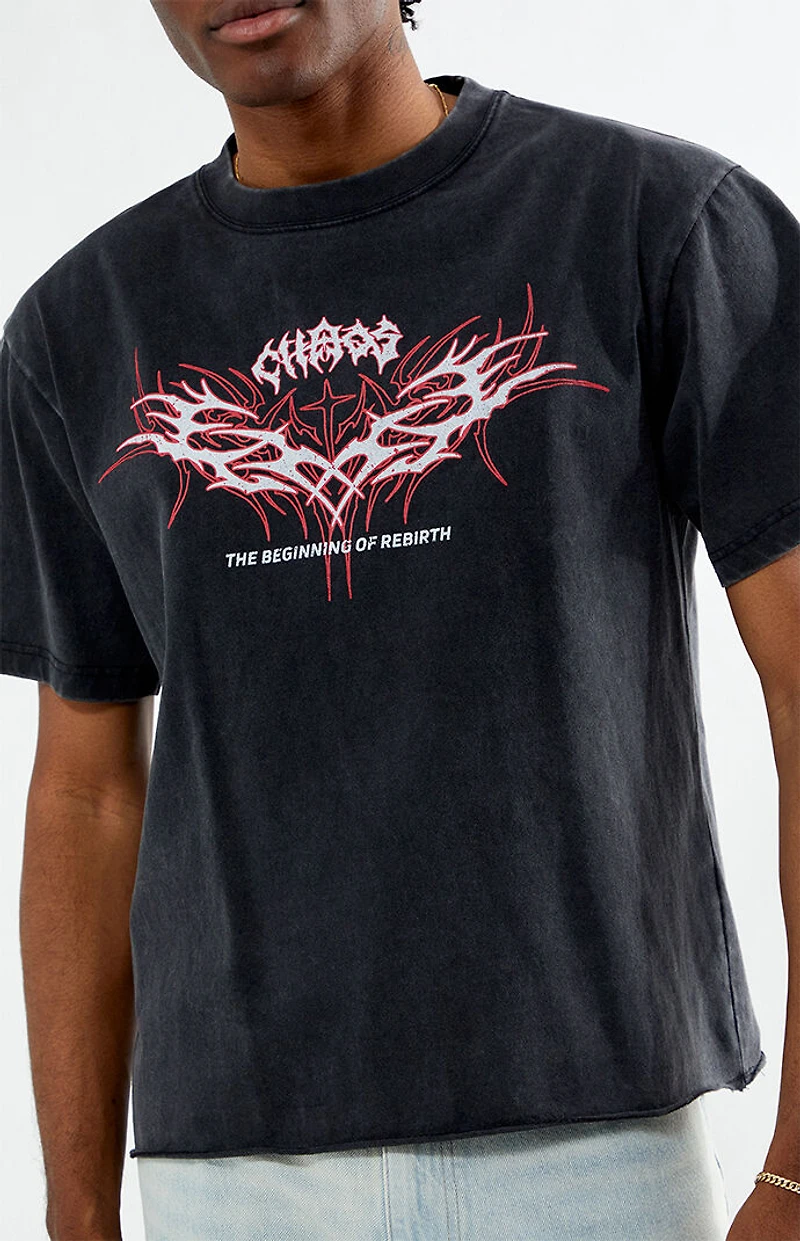 Pacsun Chaos Cropped T-Shirt