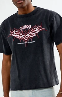 Pacsun Chaos Cropped T-Shirt