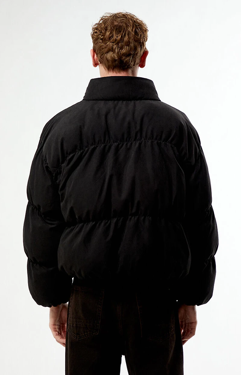 Pacsun Black 83 Channel Puffer Jacket