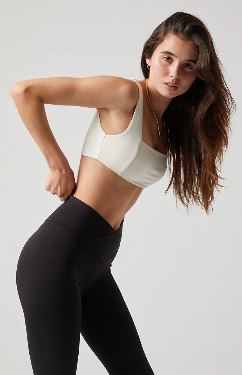 PAC 1980 WHISPER Ivory Bandage Sports Bra
