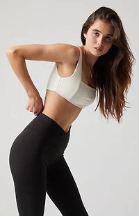 PAC 1980 WHISPER Ivory Bandage Sports Bra