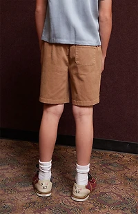 Pacsun Kids Tan Volley Shorts