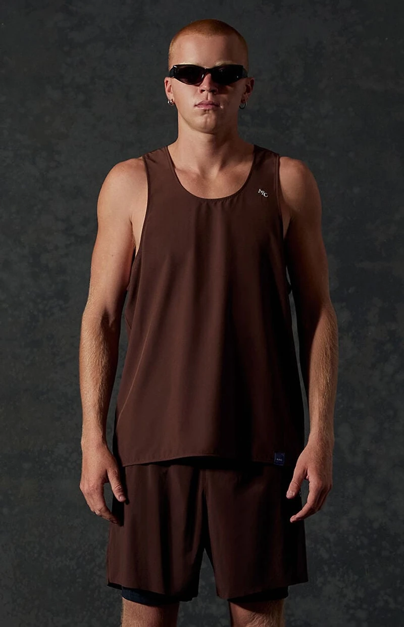 A.R.C. Brown Active Standard Performance Tank Top