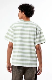 Pacsun Sage Striped T-Shirt