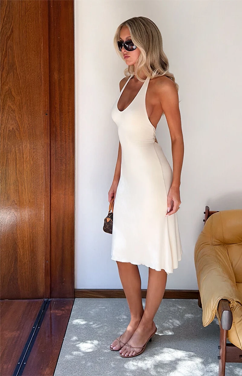 Tiger Mist Isabelle Halter Midi Dress
