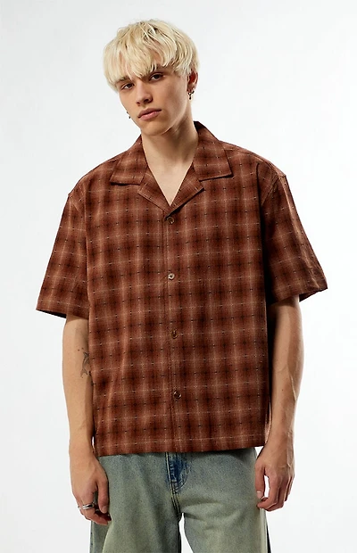 Rhythm Relaxed Shadow Check Camp Shirt