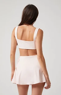 PAC 1980 WHISPER Pink Bandage Sports Bra