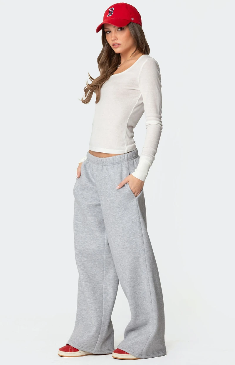 Edikted Hailey Scoop Neck Top